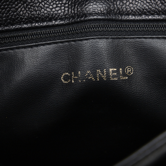 Chanel Deca Coco Mark Chain Tote Bag Shoulder Bag Black - Picture 6 of 8